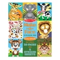 thumbnail image 1 of Melissa & Doug Make-a-Face Sticker Pad - Crazy Animals, 20 Faces, 5 Sticker Sheets - FSC Certified, 1 of 9