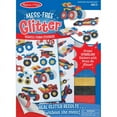 thumbnail image 1 of Melissa & Doug Mess-Free Glitter Activity Kit - Vehicle Foam Stickers, 1 of 2