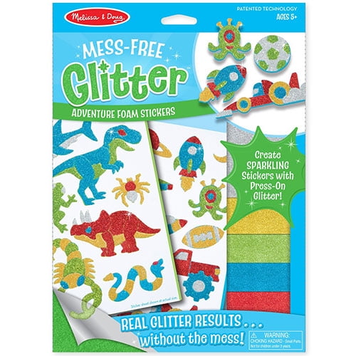 Melissa & Doug Mess-Free Glitter Craft Kit: Adventure