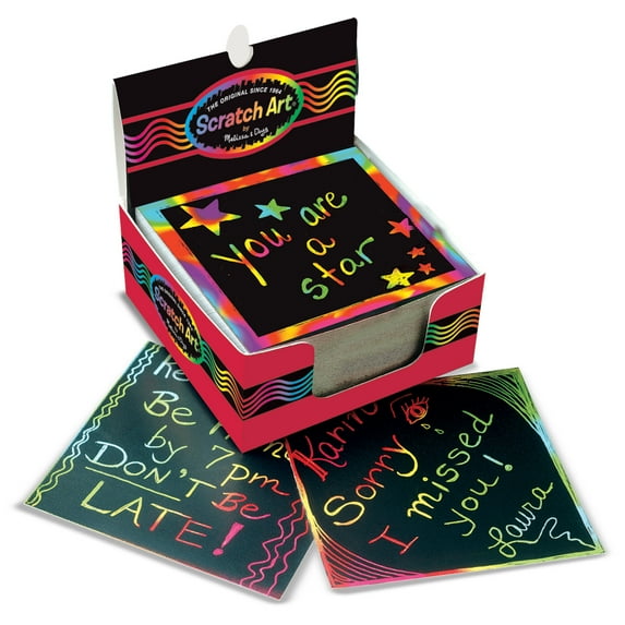 Melissa & Doug Mini Scratch Art Notes
