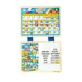 thumbnail image 1 of Melissa & Doug Monthly Magnetic Calendar With 133 Magnets and 2 Fabric-Hinged Dry-Erase Boards, 1 of 6