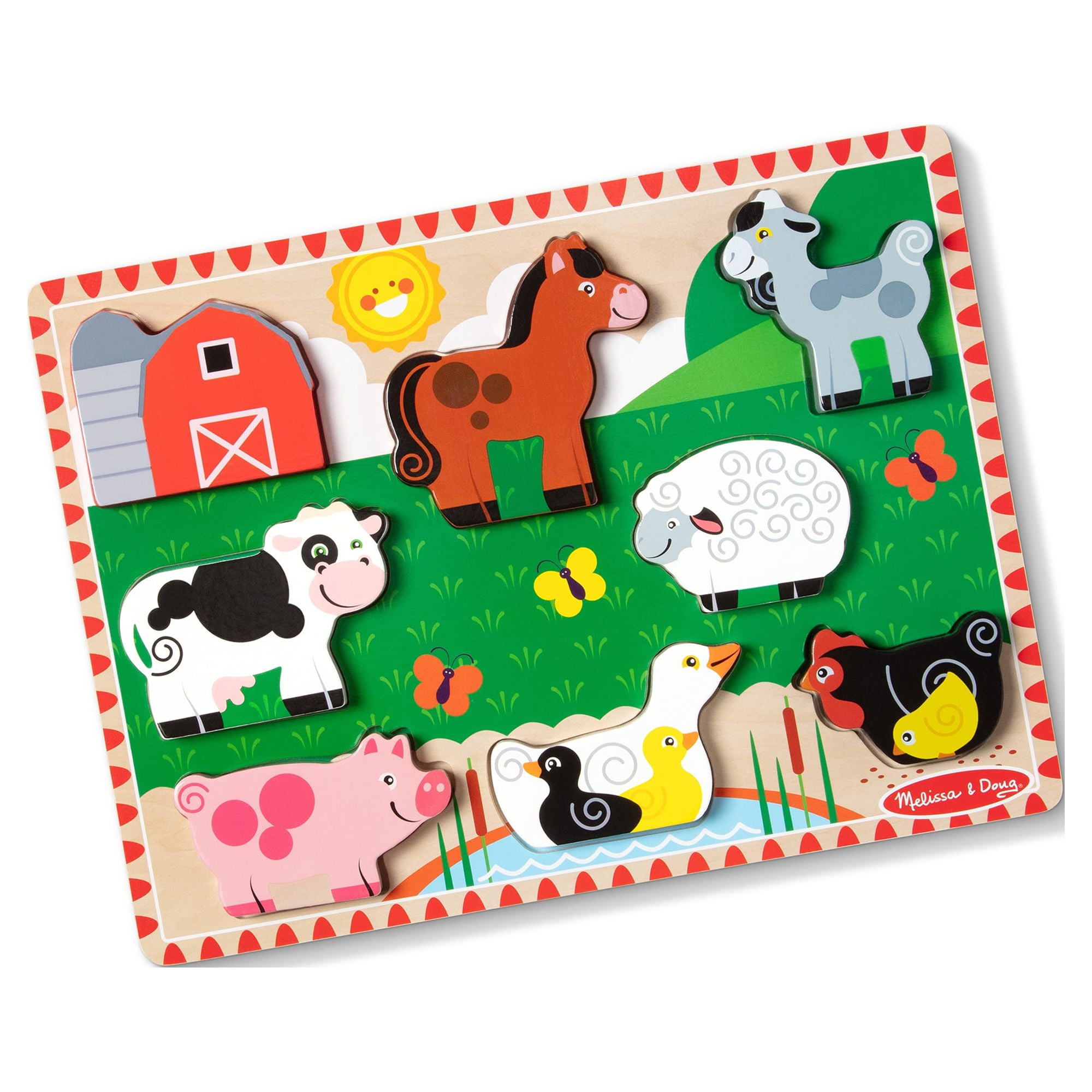 Melissa and doug puzzles walmart on sale