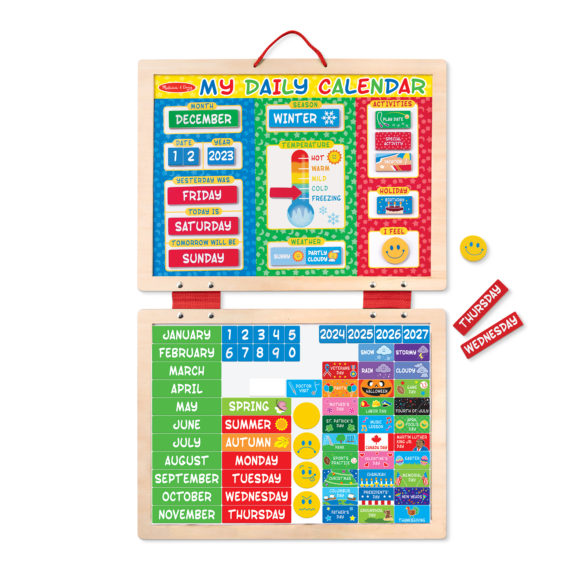 Melissa & Doug My First Daily Magnetic Calendar - image 1 of 10