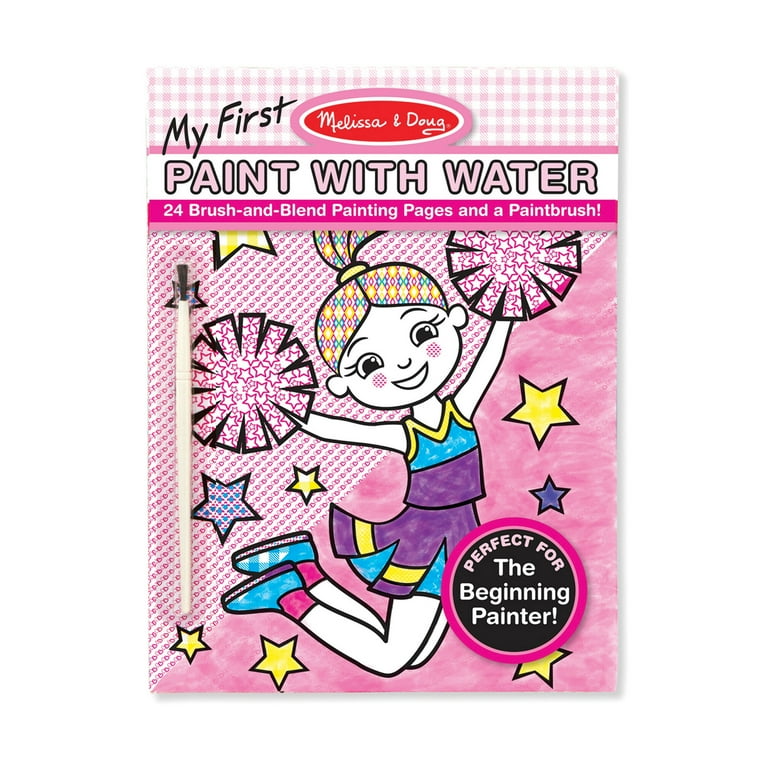 My First Paint with Water - Cheerleader My First Paint with Water - Cheerleader
