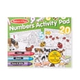 thumbnail image 1 of Melissa & Doug Numbers Coloring and Sticker Activity Pad, 1 of 10