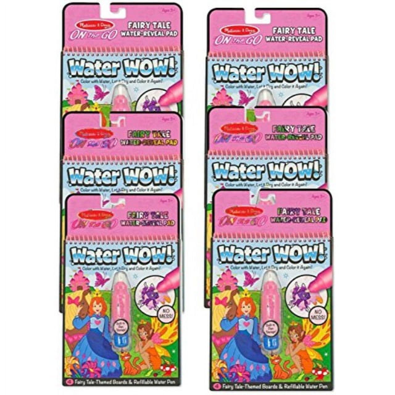 Melissa & Doug On The Go Water Wow! Activity Book, 6-Pack - Fairy Tale ...