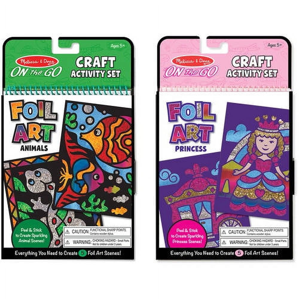 Melissa and doug store foil art