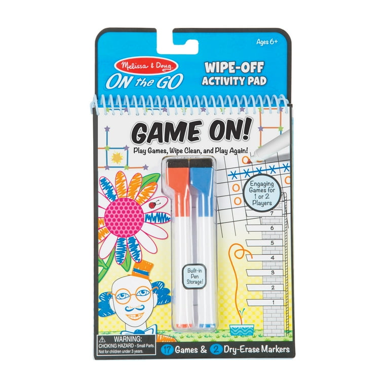 On the go activity Pad - GAME ON On the go activity Pad - GAME ON