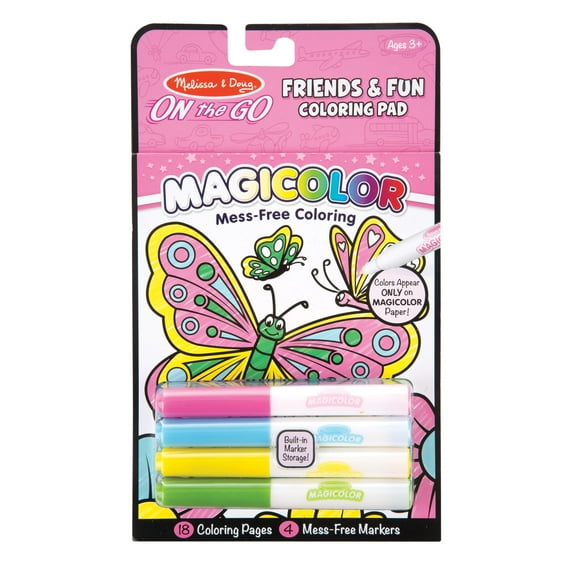 Melissa & Doug On the Go Magicolor Coloring Pad - Friends and Fun