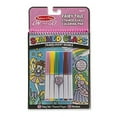 thumbnail image 1 of Melissa & Doug On the Go Stained Glass Coloring Pad - Fairy Tale, 1 of 2