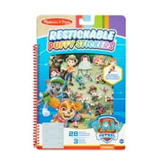 Melissa & Doug PAW Patrol Restickable Puffy Stickers Jungle (28 Reusable Stickers)
