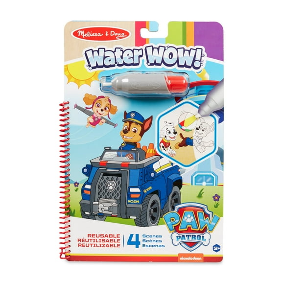 Melissa & Doug PAW Patrol Water Wow! - Chase Water Reveal Travel Activity Pad