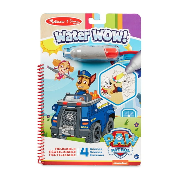 Melissa & Doug PAW Patrol Water Wow! - Chase Water Reveal Travel Activity Pad