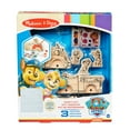 thumbnail image 1 of Melissa & Doug PAW Patrol Wooden Vehicles Craft Kit - 3 Decorate Your Own Vehicles, 3 Play Figures, 1 of 7