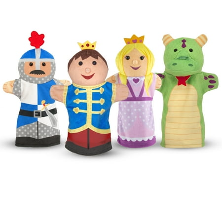 Melissa & Doug - Palace Pals Hand Puppets - Multicolor