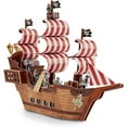 thumbnail image 1 of Melissa & Doug Pirate Ship 3-D Puzzle and Ship in One (100+ pcs, 21 x 16 x 5.25 inches, assembled), 1 of 10