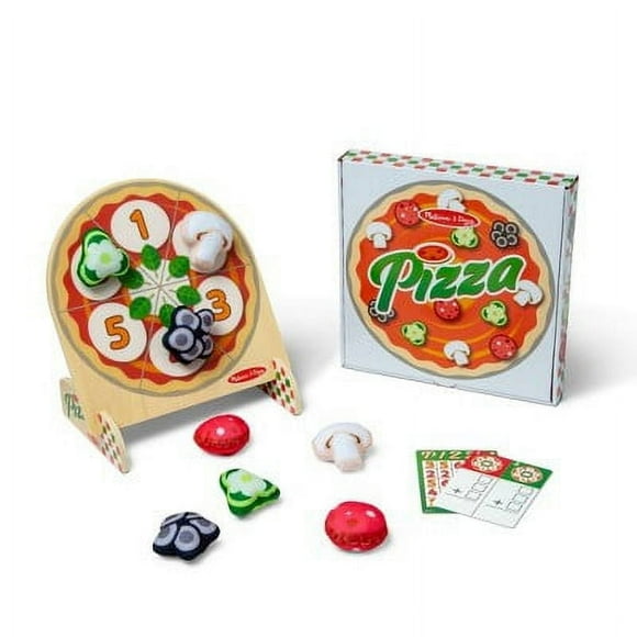 Melissa & Doug Pizza Topping Toss Games Playset 14pc