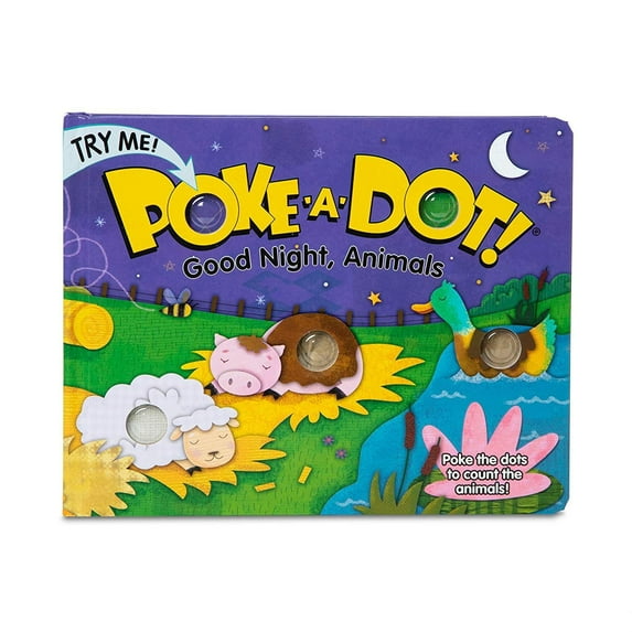 Melissa & Doug Poke-A-Dot: Goodnight, Animals