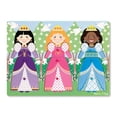 thumbnail image 1 of Melissa & Doug Princesses Dress-Up Wooden Peg Puzzle (9 pcs), 1 of 4