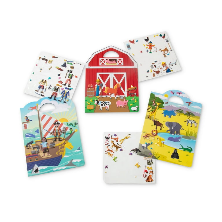 Pirate Puffy Sticker Play Set Pirate Puffy Sticker Play Set