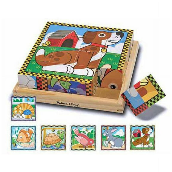 Melissa & Doug Puzzle Cube Pets