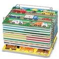 thumbnail image 1 of Melissa & Doug Puzzle Storage Rack - Wire Rack Holds 12 Puzzles, 1 of 6