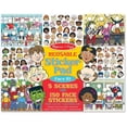 thumbnail image 1 of Melissa & Doug Reusable Sticker Pad: Face It! 150 Stickers and 5 Scenes, 1 of 4