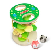 Melissa & Doug Rollables Treehouse Twirl Infant and Toddler Toy 3 Pieces - FSC Certified
