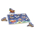 thumbnail image 1 of Melissa & Doug Santa's Sleigh Wooden Chunky Puzzle (9 pcs), 1 of 3
