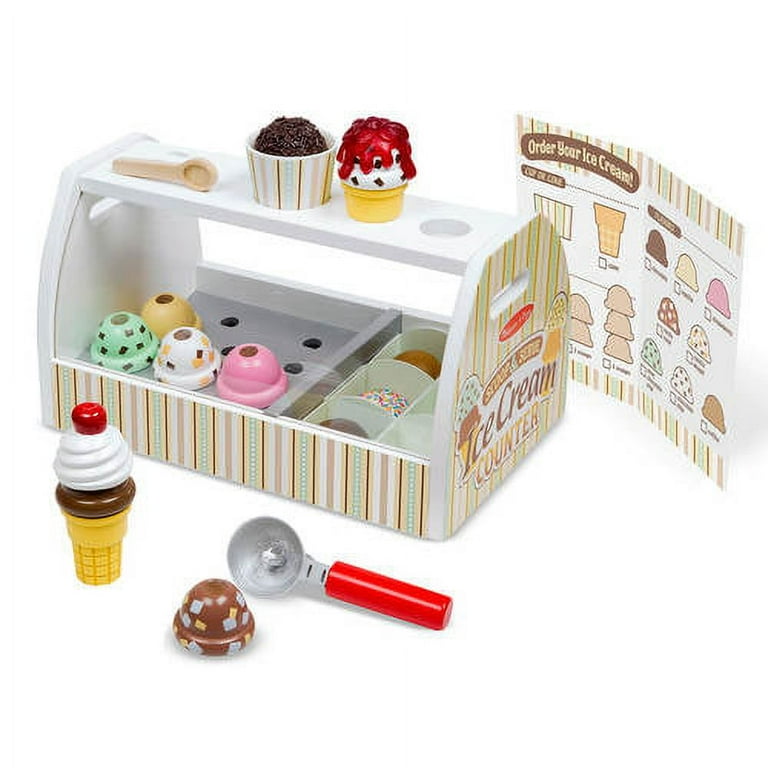 Walmart melissa and best sale doug ice cream cart