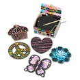 thumbnail image 1 of Melissa & Doug Scratch Art® Box of 125 Friendship-Themed Shaped Notes in Desktop Dispenser (Approx. 3.5” x 3.5” Each Note), 1 of 10