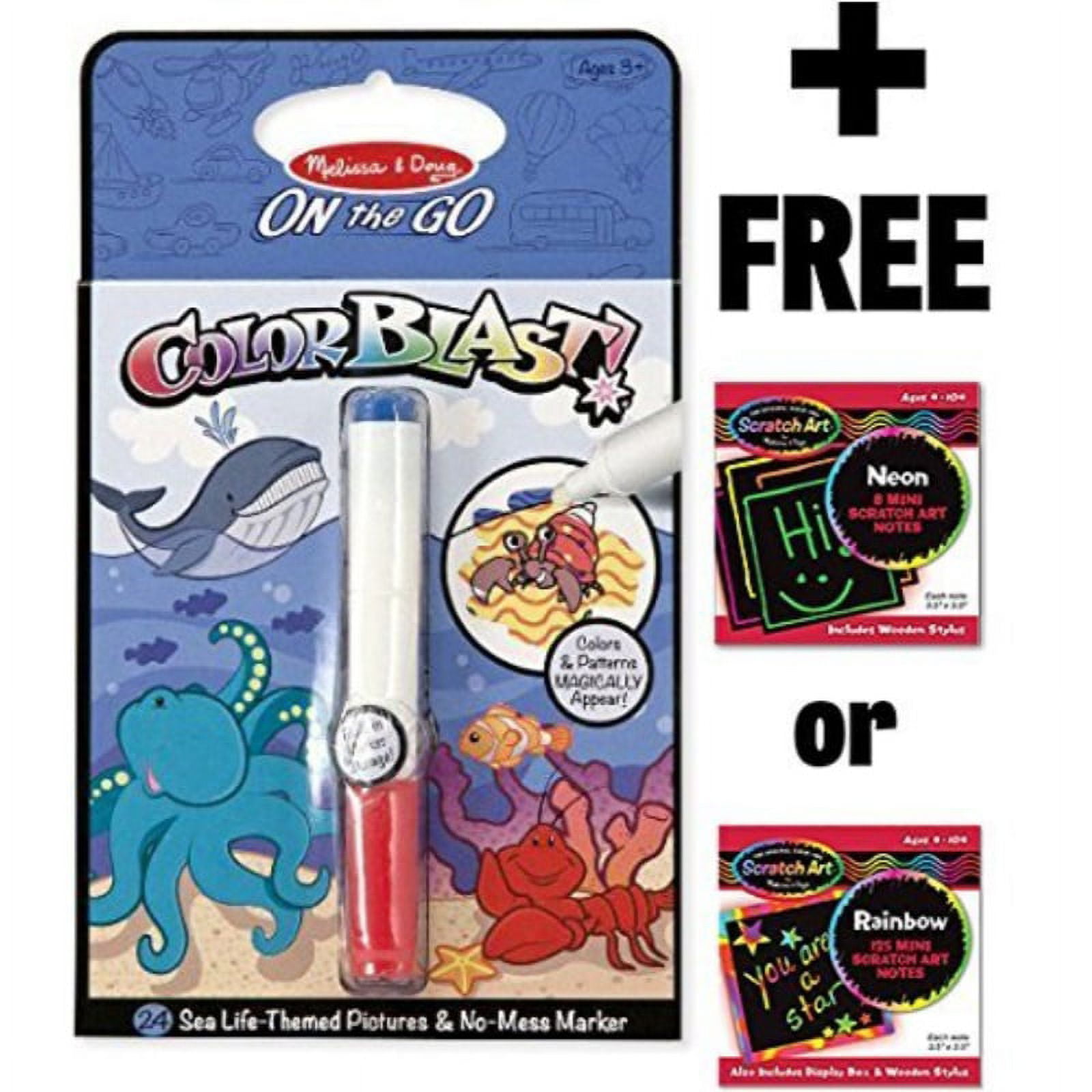 Sea Life Colorblast Book Sea Life Colorblast Book