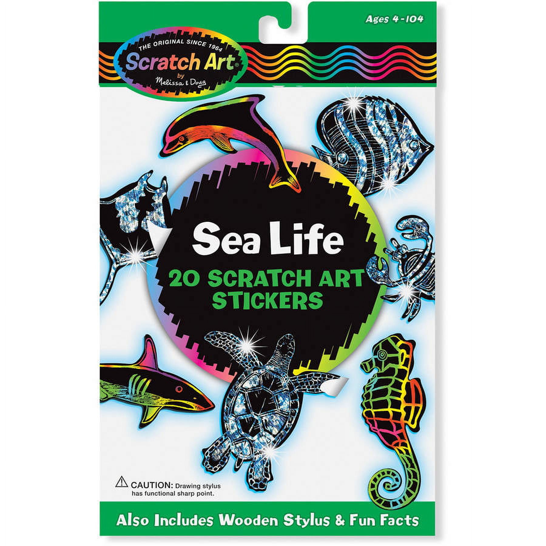 Fairy Fantasy Scratch Art Stickers Fairy Fantasy Scratch Art Stickers