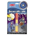 thumbnail image 1 of Melissa & Doug On the Go Spy Mystery Secret Decoder Book With Decoder Wheel and Magic-Reveal Pen, 1 of 11