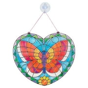 Melissa & Doug Stained Glass Made Easy Activity Kit: Butterfly - 140+ Stickers