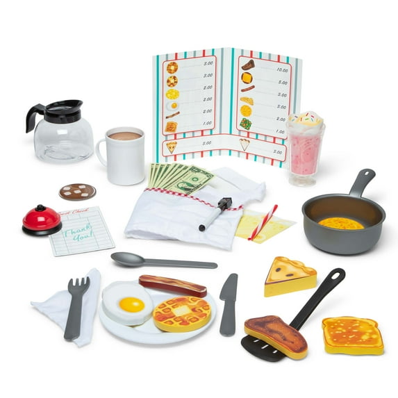 Melissa & Doug Star Diner Restaurant Play Set (41 pcs)