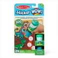 thumbnail image 1 of Melissa & Doug Sticker WOW!™ 24-Page Activity Pad and Stamper, 300 Stickers, Arts and Crafts Fidget Toy Collectible Character – Dinosaur, 1 of 15