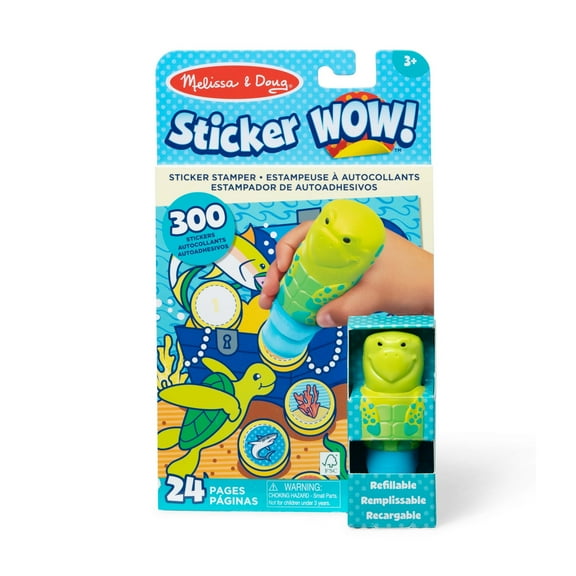 Melissa & Doug Sticker WOW! Activity Pad Set - Turtle