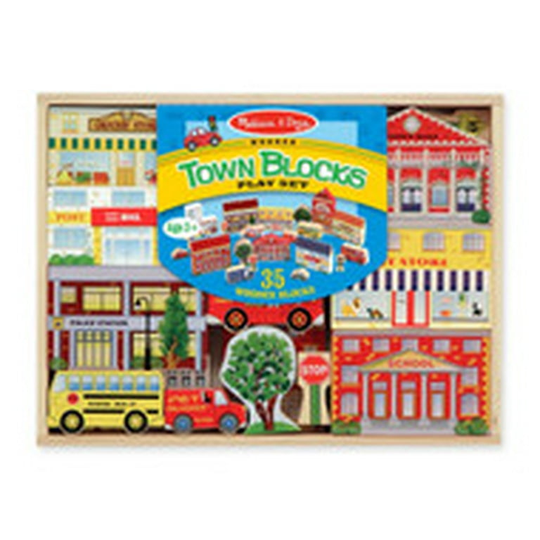 Melissa and doug town cheap blocks