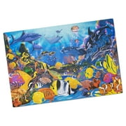 Melissa & Doug Underwater Ocean Floor Puzzle (48 pcs, 2 x 3 feet) - FSC Certified