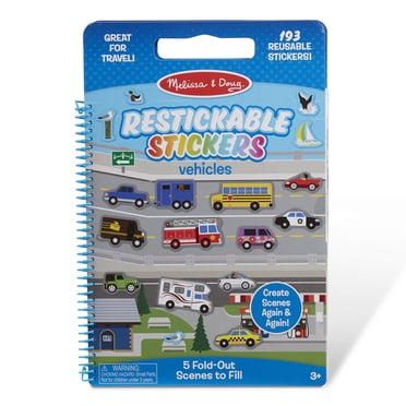 Skillmatics Reusable Stickers Activity Set - 150+ Stickers With Story Cards For Kids 3-7