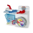 Melissa & Doug Wash, Dry and Iron Play Set Pretend Play Laundry