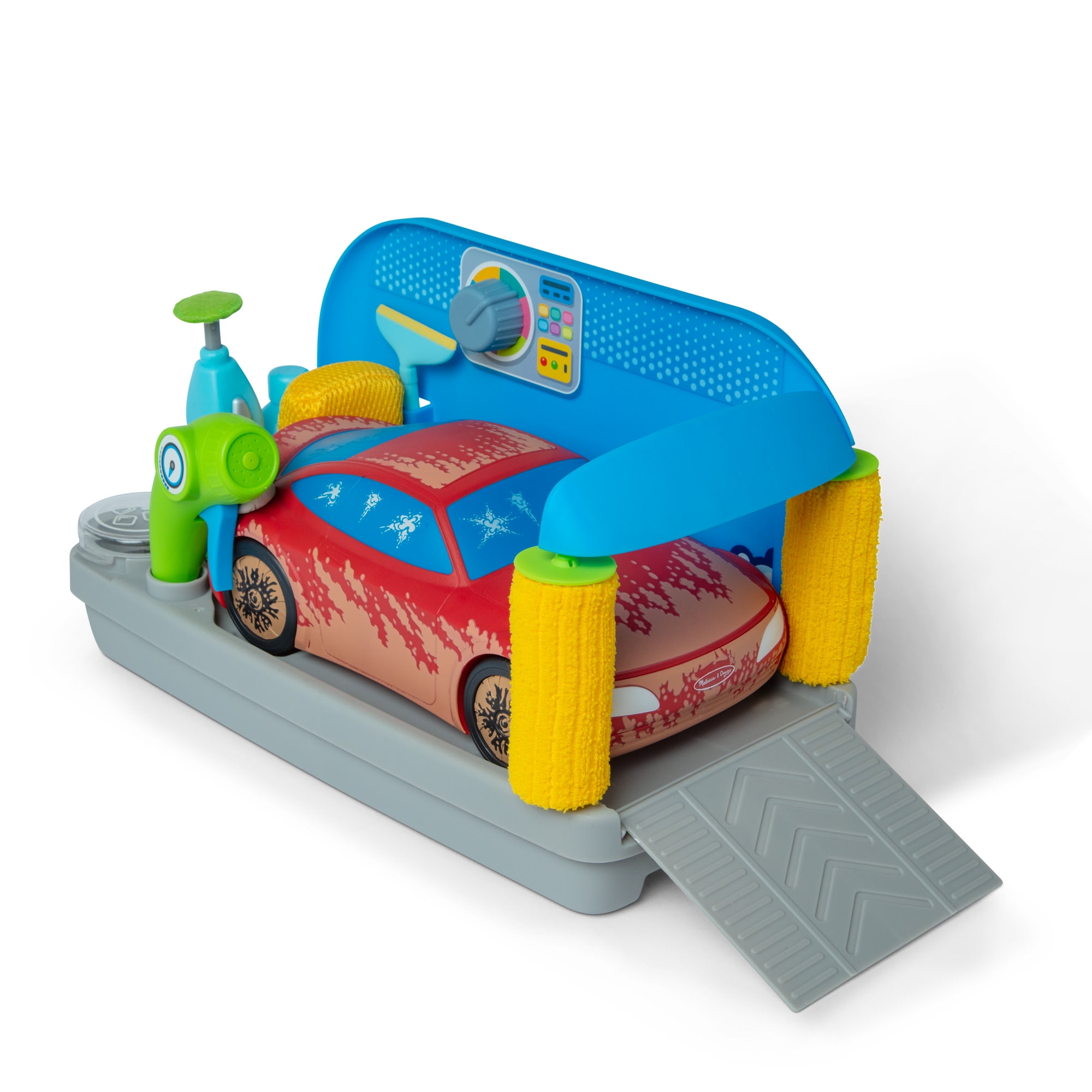 Melissa & Doug Spray & Shine Car Wash Color-Changing Water Toy