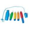 Melissa & Doug Water WOW! Pen Pack - 4 Color-with-Water Pens, Sprayer, Tether Cap