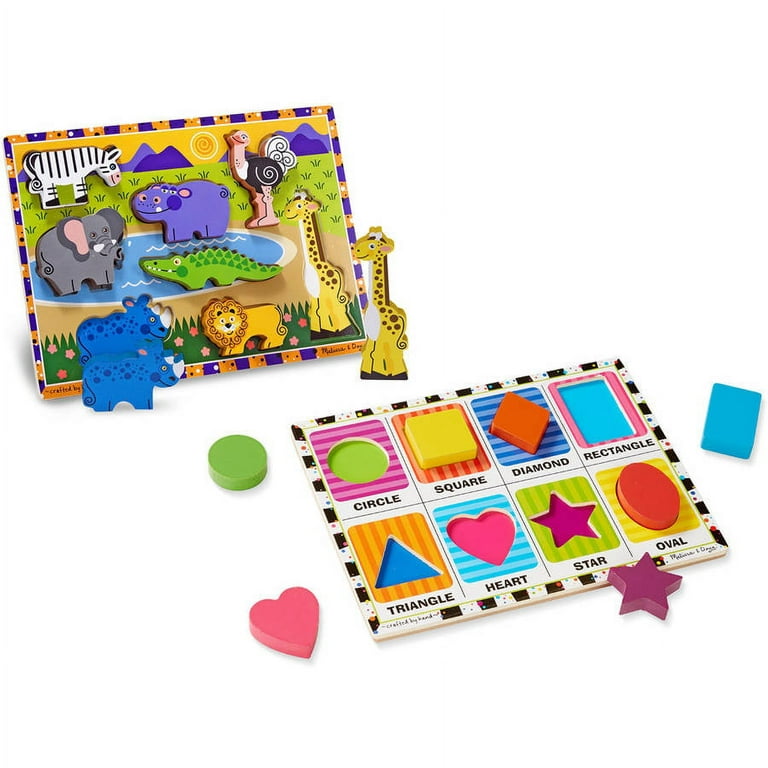 Chunky Puzzle, Safari - Melissa & Doug