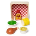 thumbnail image 1 of Melissa & Doug Wooden Dinner Picnic Box Play Food Set for Boys and for Girls 2+, 1 of 10