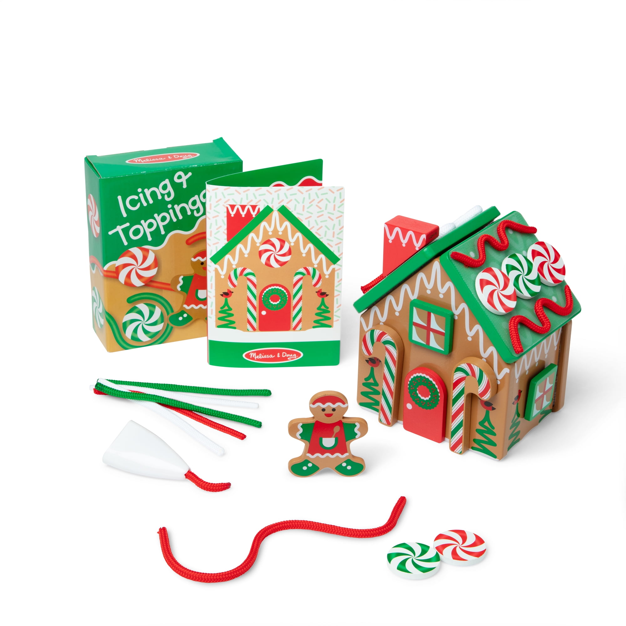 Melissa Doug Wooden Gingerbread House FSC Certified