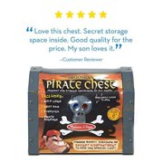 Melissa & Doug Wooden Pirate Chest