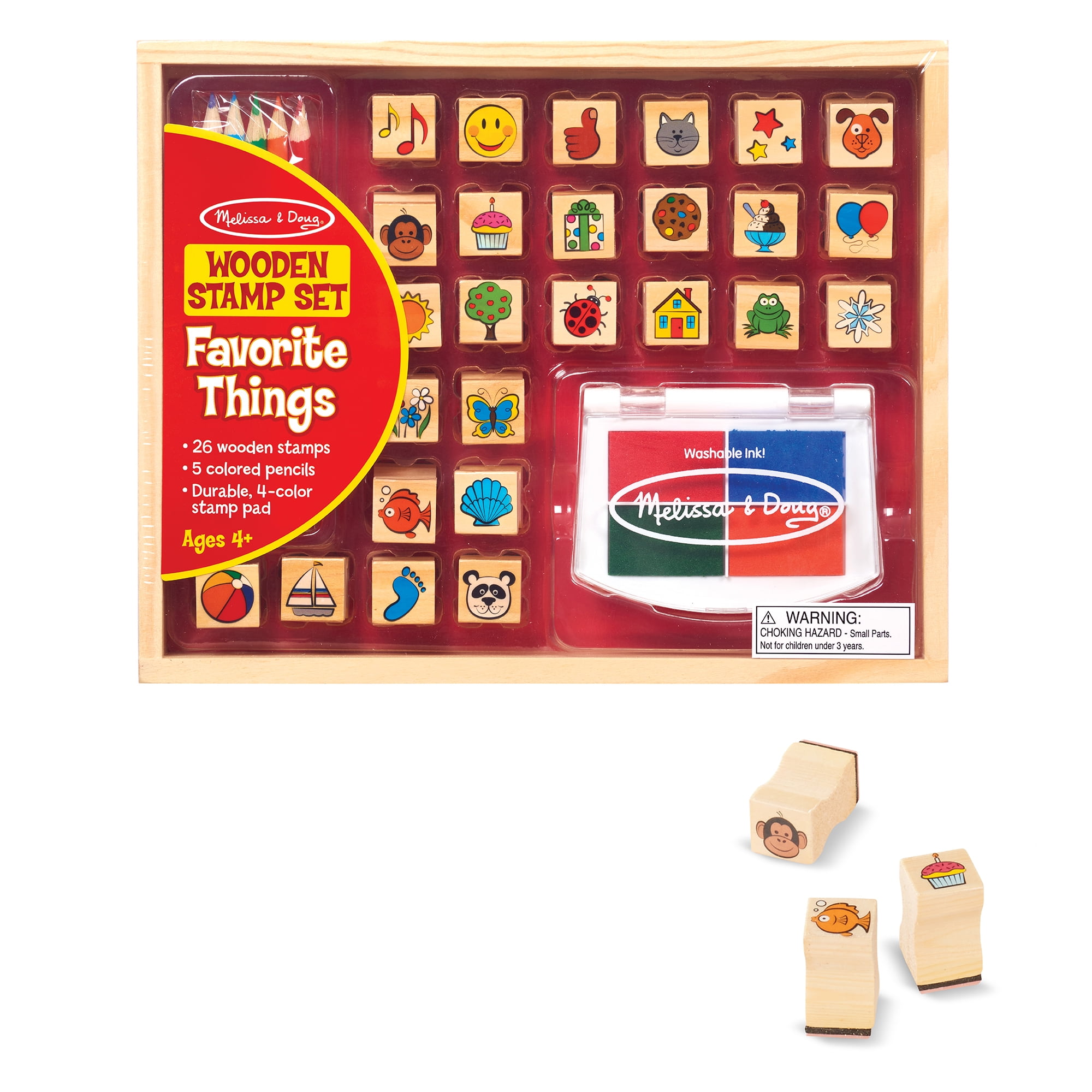 Just My Style Wooden Stamp, Art & Craft Kit for Boys & Girls, Kids & Teens  (28 Pieces)