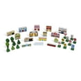 thumbnail image 1 of Melissa & Doug Wooden Town Play Set With Storage Tray (32 piece), Child, 1 of 9